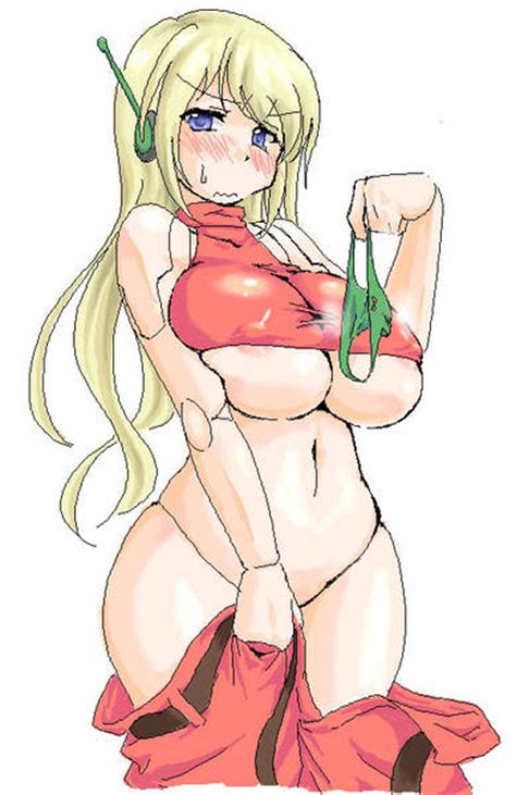Rule 34 Artist Request Blonde Hair Blue Eyes Blush Breasts Cave Story
