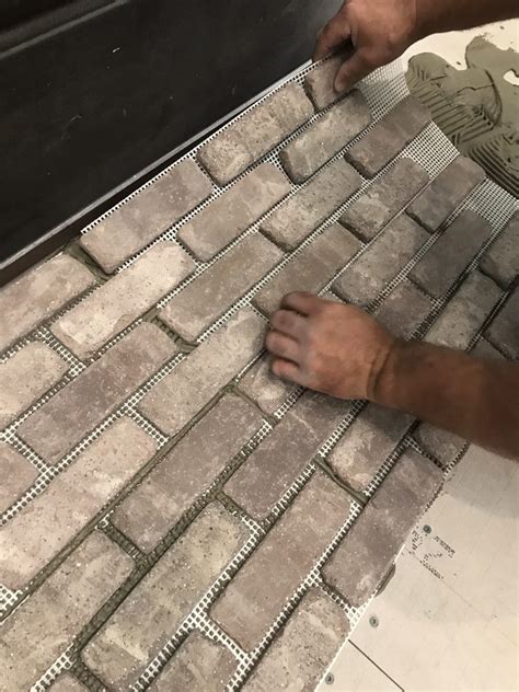 How To Install Brick Flooring Re Fabbed