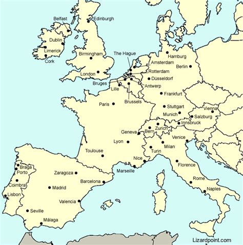 Western Europe Map Labeled Zip Code Map Bank Home