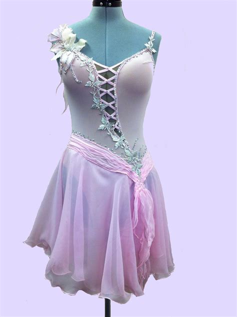 Figure Skating Dresses Romantic Style Free Shipping Pink Etsy