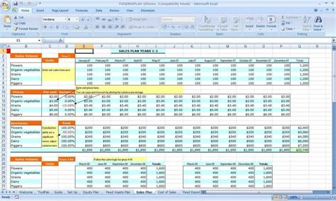 Basic Small Business Accounting Spreadsheet1 —