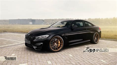 Black Bmw M4 With Matte Bronze Hre Wheels Gtspirit