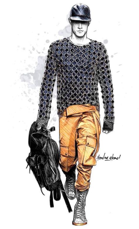 Stylish Mens Fashion Illustration Tips