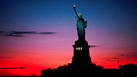 Lady Liberty At Dawn New York Lady Liberty Statue Of Liberty Sunrise