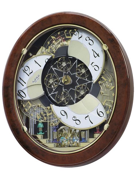 Buy the best and latest wall music clock on banggood.com offer the quality wall music clock on sale with worldwide free shipping. Rhythm Woodgrain Stars Musical Magic Motion Wall Clock ...