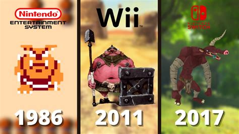 Evolution Of The Legend Of Zelda Moblin 1986 2021 Youtube