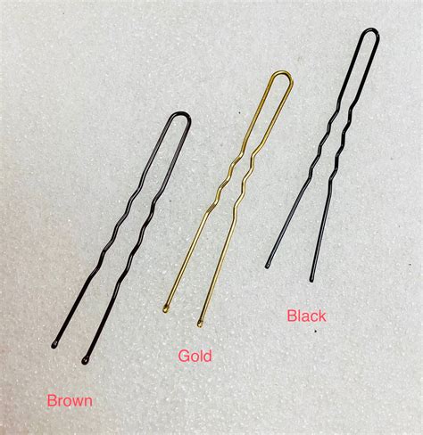 10 X Hair Bobby Pins Different Colours And Sizes Available Etsy