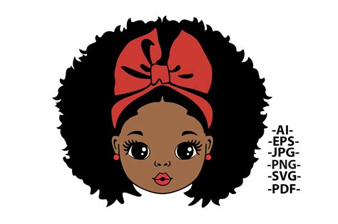 Peekaboo Girl Afro Girl Graphic By Uniqueminute Creative Fabrica