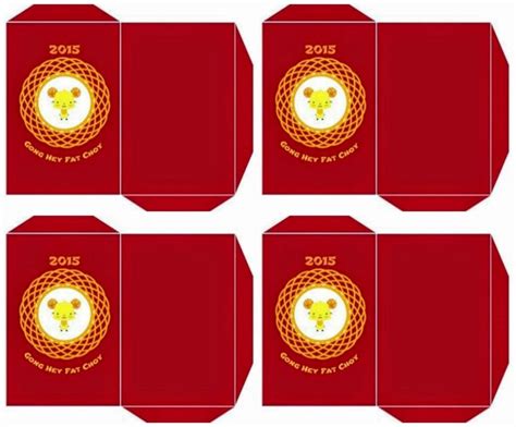 chinese  year envelope template sampletemplatess