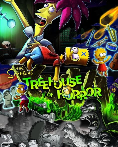 Poster And Clips For The Simpsons Treehouse Of Horror Xxvi — Geektyrant