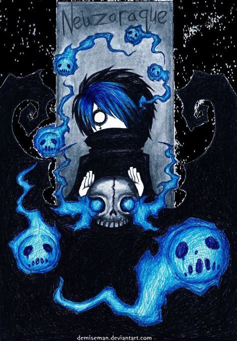 Demiseman ♥ Emo Art Creepy Art Scene Emo Art