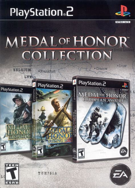Medal Of Honor Collection Ps2 Front Line Rising Sun European Assault
