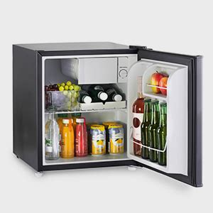 Portability comes front and center with this mini fridge. VonShef 47L Mini Fridge with Ice Compartment - Compact ...