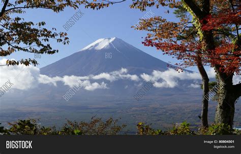 Mt Fuji Fall Colors Image And Photo Free Trial Bigstock