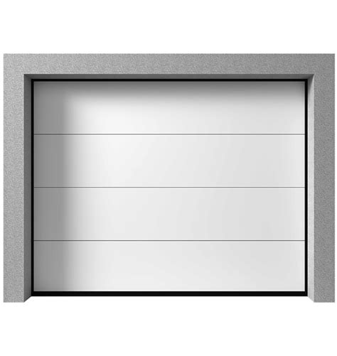 WIS 1 - Garage door made of panels with no ribs | Garage doors, Garage png image