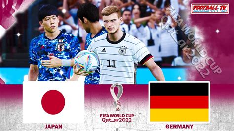 Pes 2021 Japan Vs Germany Fifa World Cup 2022 Qatar Full Match