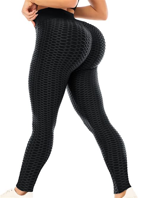 buy vicherub high waisted leggings for women scrunch butt lifting tik tok yoga pants workout
