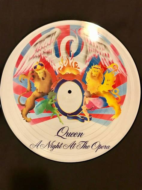 Queen A Night At The Opera Rare Limited Edition Vinyl Lp Picture Disc