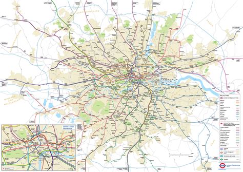 Accurate London Tube Map