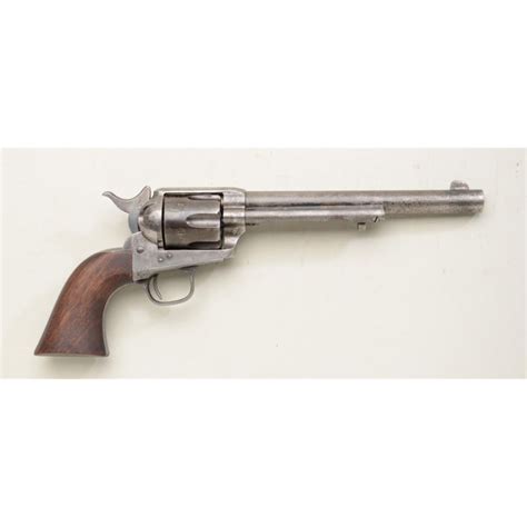 Colt Single Action Army Revolver Us Cavalry Series 45 Caliber 7 12