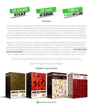 Bu ürün 4/8/2021 tarihine kadar kitapeksper tarafından kargoya. Yediiklim Yayınları KPSS 2021 Genel Yetenek Genel Kültür ...