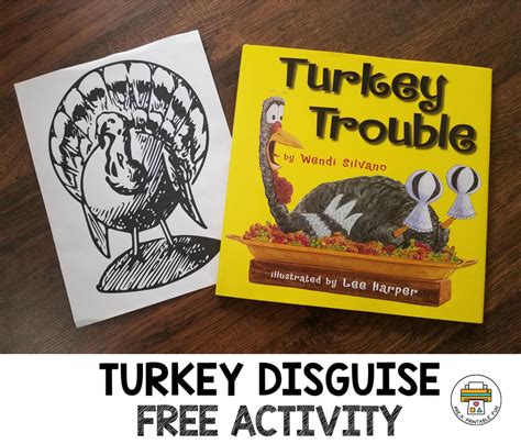 Turkey Trouble Disguise Template