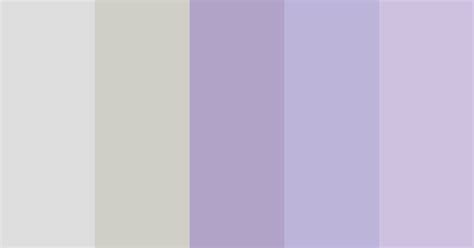 Gentle Gray And Purple Pastels Color Scheme Blue