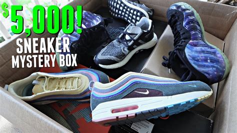Unboxing A 5000 Sneaker Mystery Box Most Expensive Youtube