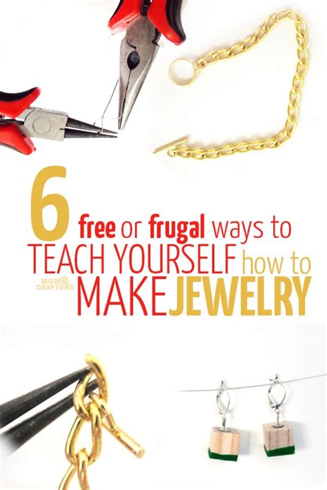 How To Teach Yourself How To Make Jewelry Moms And Crafters