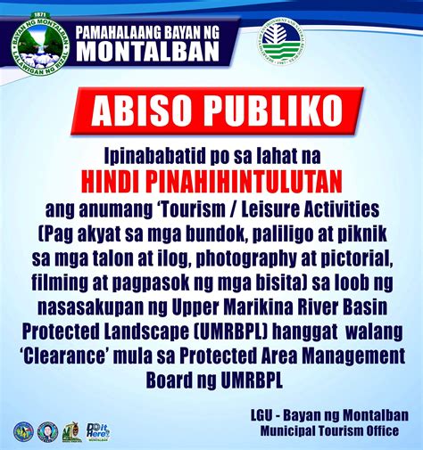 It is the largest tributary of pasig river with headwaters located in the si. Rick's Travel And Tours - Posts | Facebook
