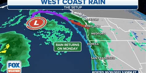 More Rain Expected In Pacific Northwest California
