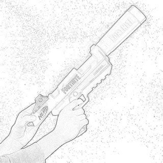 Coloring pages of fortnite guns. Coloring Pages: Nerf Fortnite Blasters Coloring Pages Free ...