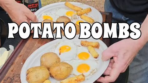 Potato And Eggs Breakfast Bombs By The Bbq Pit Boys Youtube