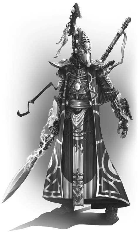 Eldar Farseer Eldar Farseer Warhammer Eldar Warhammer 40k Artwork