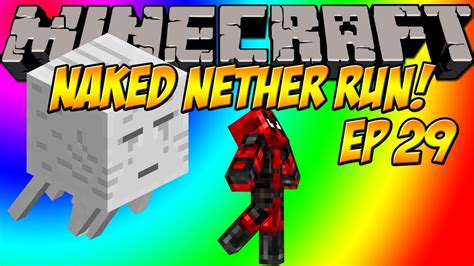 Minecraft NAKED Nether Run Vanilla Minecraft Survival Mode Dual Live Commentary PC