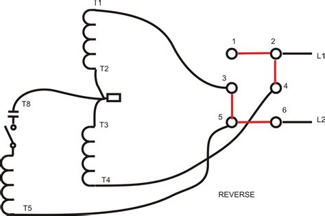 The 11 wires suggests its a 3 phase motor, based on a variety of dual voltage wiring info on the 'net. I have a 6 wire single phase 240 volt motor. Is there a way to reverse this motor with only ...