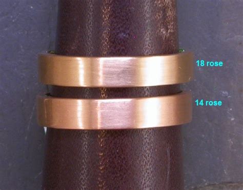 So what do we do with a great salesperson? What does 14k rose gold really look like?