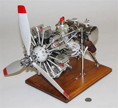 Radial Engine Steam Engine Model Model Airplanes