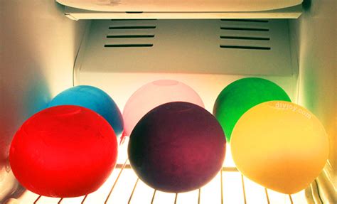 Keep Party Drinks Cold And Colorful With Frozen Water Balloons