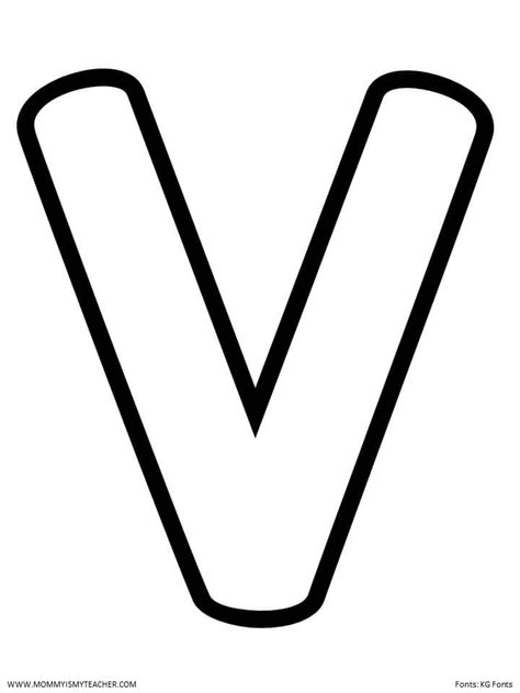 Entdecke (und sammle) deine eigenen pins bei pinterest. Worksheets | Lettering, Letter v, Preschool letters