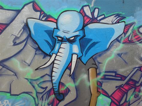 Dope Pictures To Draw Graffiti Cartoon Characters Elephant Character Cartoons Deviantart