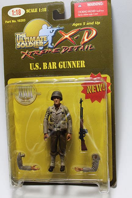 The Ultimate Soldier Xtreme Detail Us Bar Gunner Figure 118 · Fairway