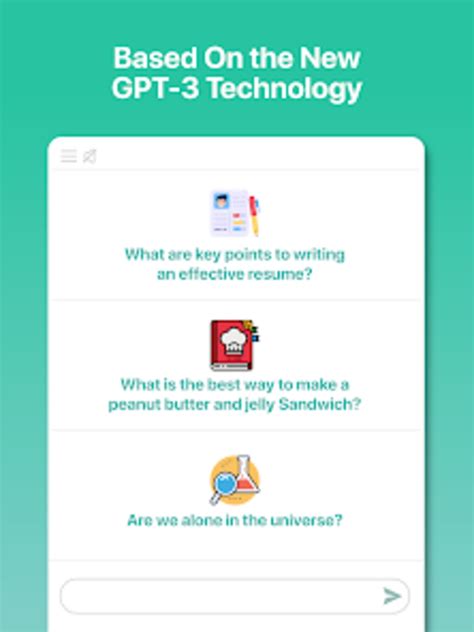 Chatgpt Chat Gpt Ai With Gpt 3 For Android Download