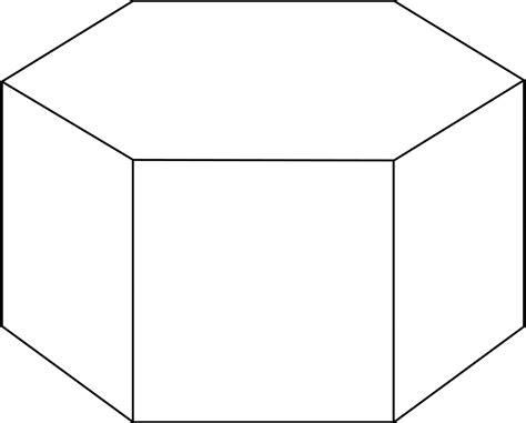 So this one has a parallel base to the bottom even though this is not a perfect. luther vandross: Rectangular Prism Net