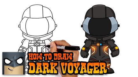 How To Draw Fortnite Dark Voyager Youtube