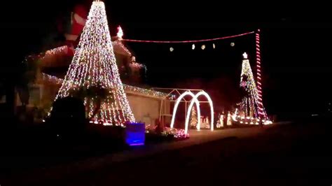 Fosters Christmas Lights Amazing Grace 2010 Youtube