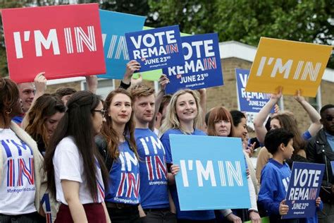 While Young Britons Favor Staying In Eu They Arent Big On Voting