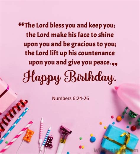Bible Verses For Birthday Blessings And Wishes Wishesmsg