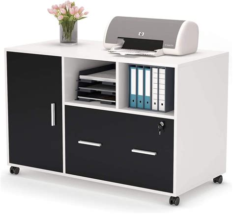 Tribesigns Large File Cabinet With Lock And Drawer Modern