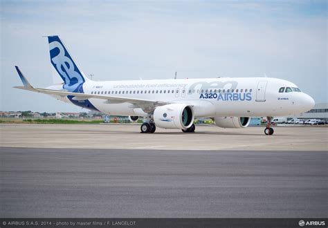 First Airbus A320neo Progresses Towards First Flight Performs Taxi